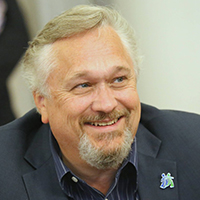 Bob Wilson speaking at conference